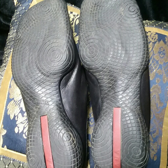 EUC Prada black leather slip on shoes *SOLD* - Picture 6 of 6